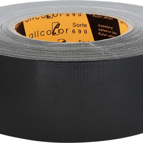 Allcolor Gewebeklebeband 50 m schwarz - Klebstoffe & Dichtmittel