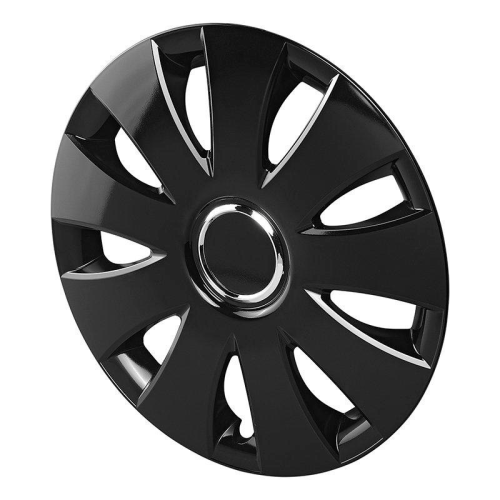 Pro Plus Aura  15 Zoll Radblenden- Set 4 Stück im Displaykarton schwarz  - Radkastenabdeckungen von ProPlus