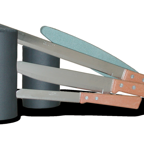 Armacell ArmaFlex Messer Set 4 teilig für Kautschukprodukte mit Schleifstein  - Campingbesteck