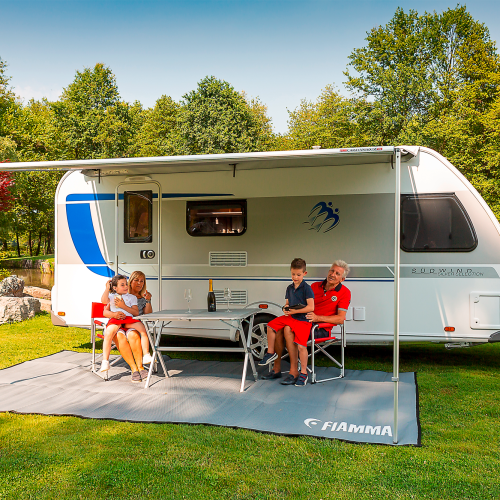 Fiamma Caravanstore XL 280 Sackmarkise Tuchfarbe Royal Grey 280 cm - Sackmarkisen