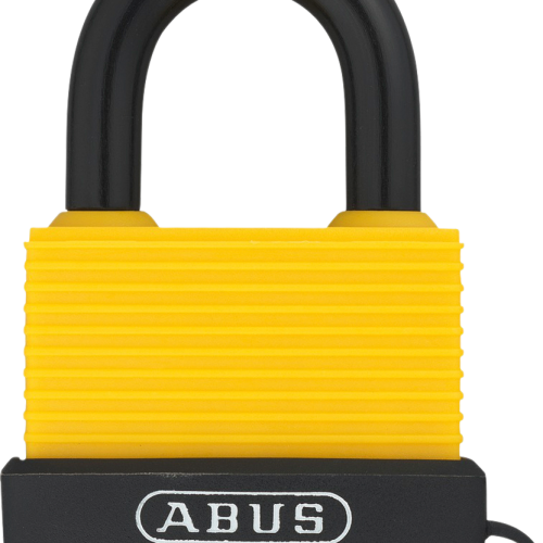 Abus Vorhängeschloss mit Schlüsseln B/DFNLI 70AL/45 gelb - Vorhängeschlösser & Verriegelungen