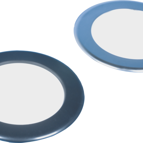 Frilight  Einbauspot Vega 75, 6SMD, mattchrom, Opalglas mit Touch-Schalter - Einbauleuchten & Leuchtmittel