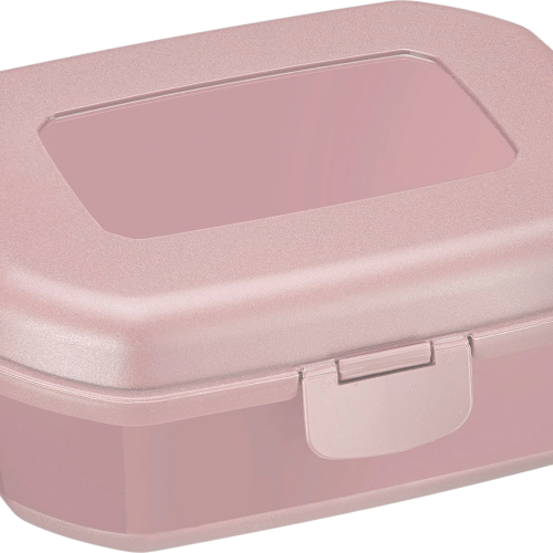 Westmark Snackbox Maxi 935 ml rosa - Lebensmittelbehälter / Vorratsdosen