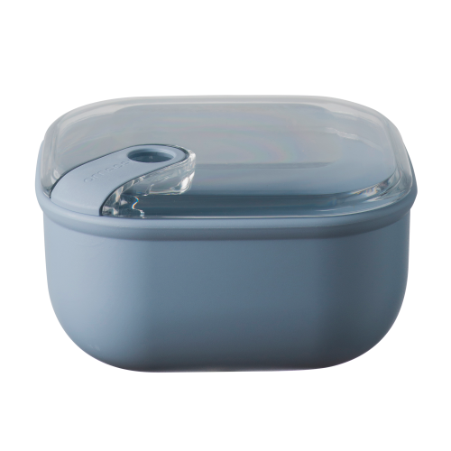 Omada Brotdose quadratisch 1 Liter blau - Lebensmittelbehälter / Vorratsdosen