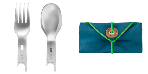 Opinel Picnic Plus Besteck-Set 3-tlg. - Campingbesteck