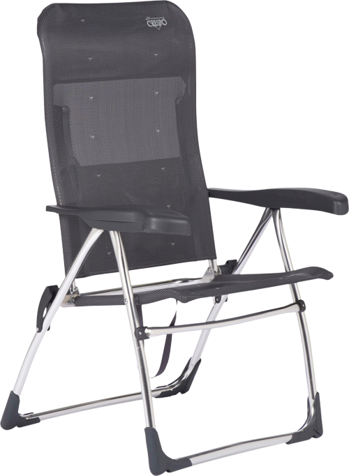 Crespo AL/206 Classic Strandstuhl dunkelgrau - Strandstühle