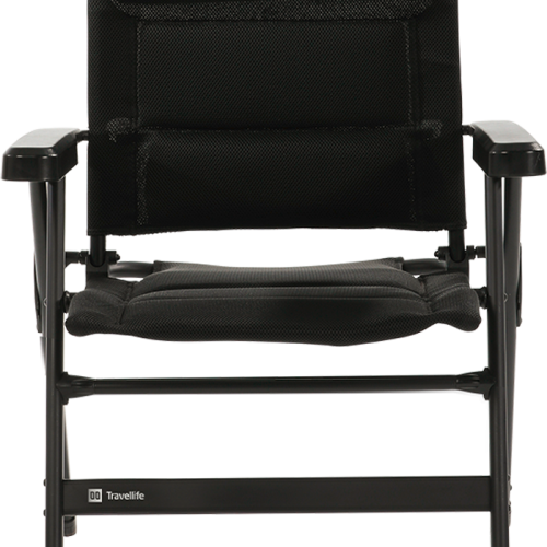 Travellife Barletta Campingstuhl Comfort Klappbar M Black - Faltstühle