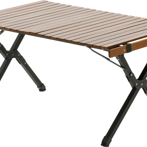 Travellife Iver Lounge Walnut Campingtisch 90 cm - Rolltische