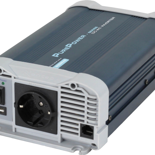Xenteq PurePower Wechselrichter 12 V DC - 230 V AC 600 Watt reine Sinuswelle mit App-Funktion - Wechselrichter & Spannungswandler