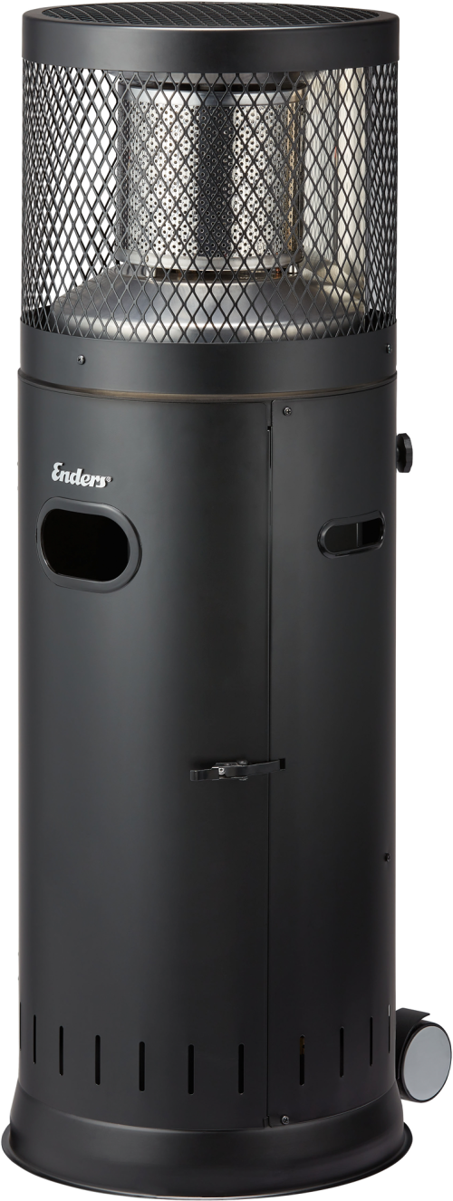 Enders Polo Black 2.0 Heizstrahler 50 mbar mit Gehäuse aus pulverbeschichtetem Stahl - Heizstrahler