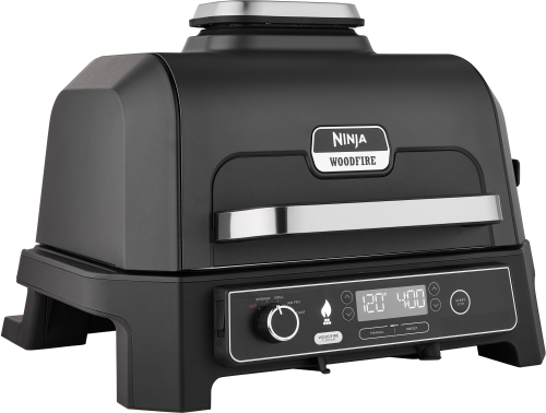 Ninja Woodfire Pro XL 4 in 1 elektrischer Outdoor Grill & Smoker mit Smart Cook System 1700 W - Elektrogrills von Shark Ninja
