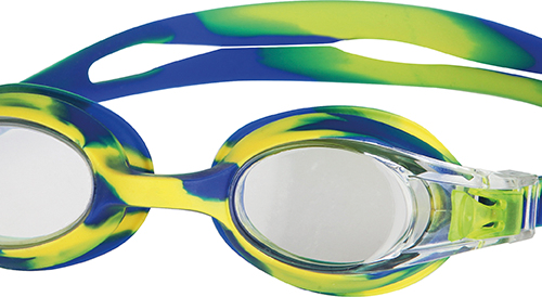 sunflex sport Pulsar Schwimmbrille für Kinder gelb / blau - Badespaß