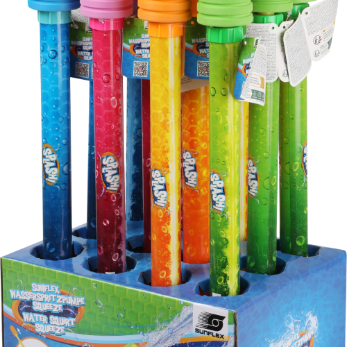 sunflex sport Squeeze Wasserspritzpumpe farblich sortiert - Badespaß