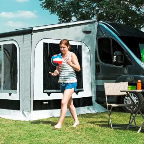 Thule Residence G3 Markisenvorderwand für Ducato, Jumper und Boxer H2 - Markisenvorzelte & Wände