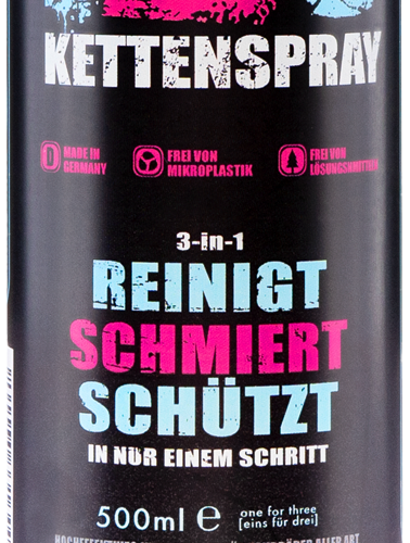 WOSHUP! 143 Kettenspray für Fahrräder 500 ml - Technik & Wartung
