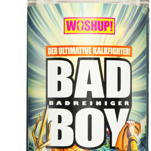 WOSHUP! Bad Boy Spezialreiniger gegen Kalk und Seifenrückstände 1 Liter - Innenbereich & Scheiben