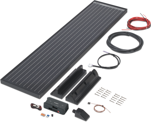 Büttner Solar-Komplettanlage Blackline MT 150-2 MC Slim 150 Wp - Solar-Komplettsets von Büttner Dometic