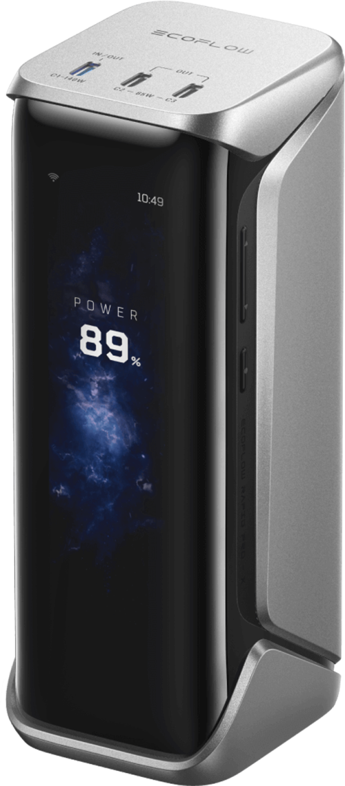 EcoFlow Powerbank Rapid Pro X USB-C Schnellladegerät 3 Ports / App-Steuerung / LCD / 27.650 mAh / 300 W - Powerbanks