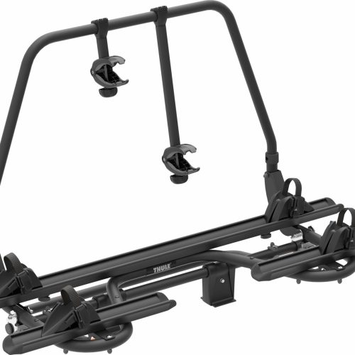 Thule Caravan Superb XT Standard Fahrradträger schwarz für 2 Fahrräder, E-Bike geeignet - Deichsel-Fahrradträger