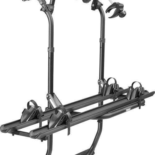 Thule Fahrradträger Elite Van XT VW Crafter ab 2017 schwarz für 2 Fahrräder - Heck-Fahrradträger