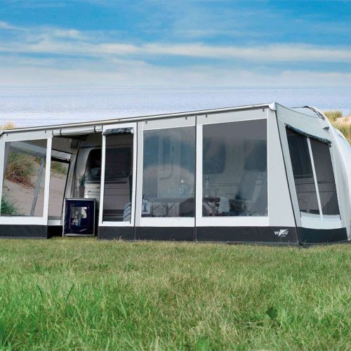 Wigo Rolli Plus Lounge Markisenzelt 250 Gr. 11b - Markisenvorzelte & Wände