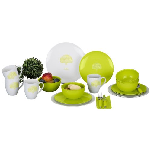 PLA Geschirrset Love Eco 16-tlg. - Kunststoff und Melamin Geschirr-Sets von Berger
