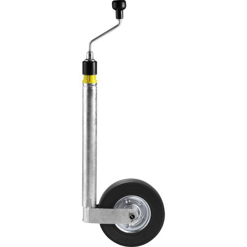 Winterhoff ST 48-CW-260 LB Deichsel Stützrad mit integrierter Stützlastanzeige 225 x 70 mm Vollgummireifen - Transportboxen