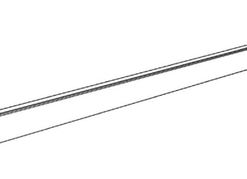 Thule Mounting Rail for Caravan Rail Montageschiene für Fahrradträger  - Ersatzteile Thule Fahrradträger