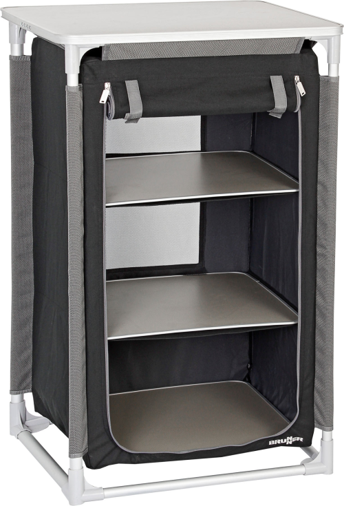 Brunner Azabache Campingschrank schwarz LS - Faltschränke