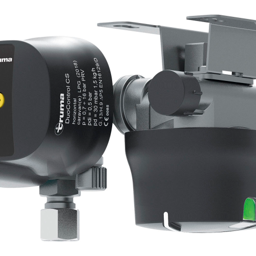 Truma Regler Set DuoControl CS horizontal - Gasregler & Gasschläuche