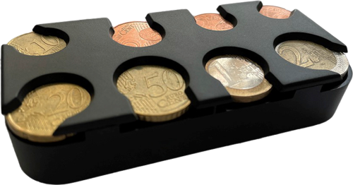 HP Euro Münzhalter - schwarz - Halterungen & Fächer von HP Autozubehör