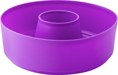 Omnia Maxi Silikonbackform 3 Liter für Maxiform lila - Kochgeschirr-Zubehör
