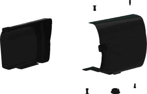 Fiamma Abdeckung Motor Kit für Markise F45s - Farbe Deep Black Fiamma Ersatzteilnummer 98673H951 - Ersatzteile Zelte & Markisen