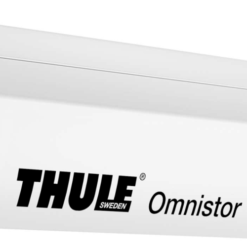 Thule Omnistor 9200 Dachmarkise Weiß Tuchfarbe Mystic Grey Länge 4 m - Kassettenmarkisen