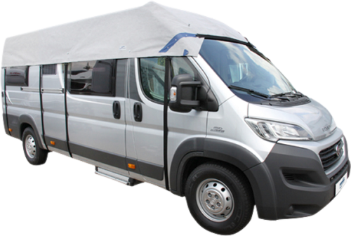 Hindermann Dachschutzplane Supra für Fiat Ducato Typ 250 ab 2007, Fiat Ducato Typ 290 ab 2014, Citroёn Jumper II und Peugeot Boxer II - Wohnmobil-Schutzhüllen