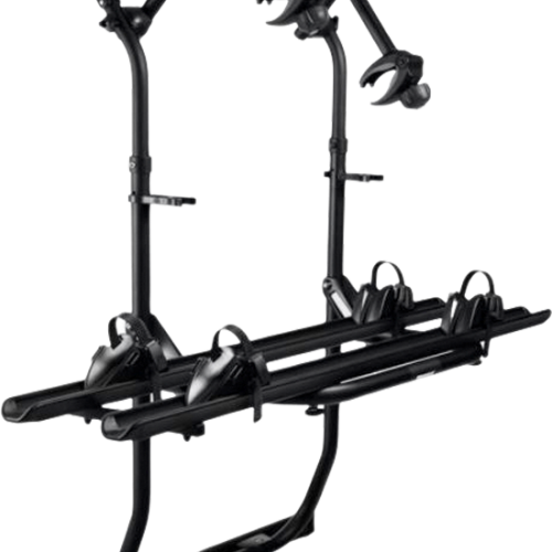 Thule Elite Van XT Fahrradträger Mercedes Sprinter  seit 2006 und VW Crafter bis 2017 für 2 Fahrräder  - Heck-Fahrradträger