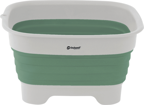Outwell Collaps Faltbare Waschschüssel mit Abfluss 33,5 x 30 cm - Faltgeschirr und Faltschüsseln