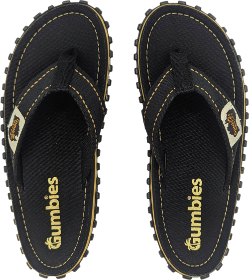 Gumbies Original Classic Herren Zehenstegsandale schwarz 44 - Herrenschuhe