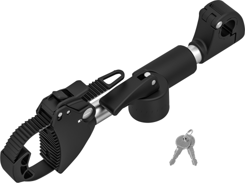 Eufab Verstellbarer Strap-Rahmenhalter für Fahrradträger 27 cm - Fahrrad-Halter & -Befestigungen