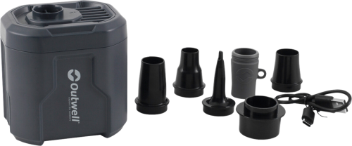 Outwell Akku-Luftpumpe Mistral mit Entleerungsmodus 600 Liter/min schwarz - Luftpumpen