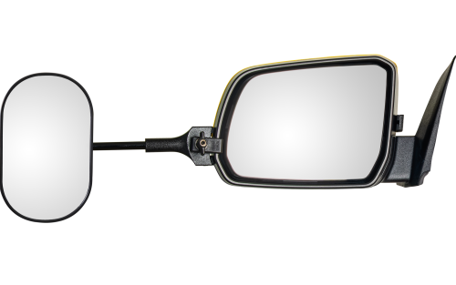 Emuk Caravanspiegel / Wohnwagenspiegel links und rechts für Ford Ranger / VW Amarok - Fahrzeugspezifische Caravanspiegel
