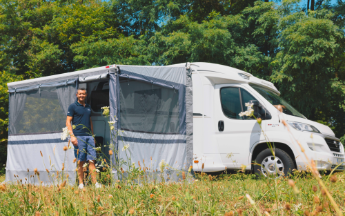 Fiamma Privacy Room Light 300 Markisenvorzelt für Markisen F45s Large - Markisenvorzelte & Wände