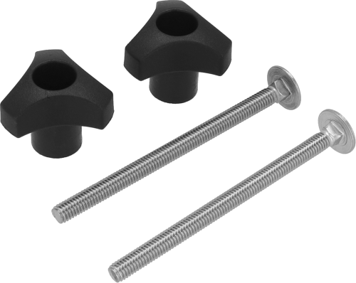 Thule Rändelmutter (mit Schraube 90mm) passend zu Elite Van/G2 Fahrradträger - Ersatzteile Thule Fahrradträger