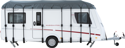 Hindermann Dachschutzplane Wintertime für Wohnwagen 950 x 300 cm - Wohnwagen-Schutzhüllen