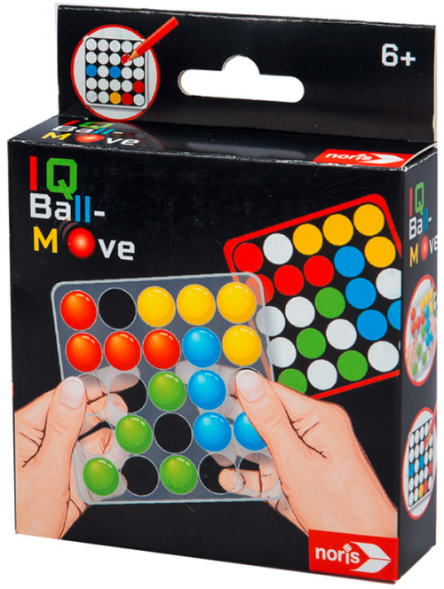 Noris IQ Ball-Move kompaktes Logikspiel ab 6 Jahren - Spielsachen