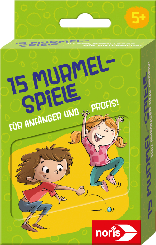 Noris 15 Murmelspiele geeignet für Kinder ab 5 Jahren - Spielsachen