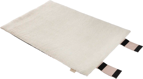 Wolters Upcycling Vagabund Reisedecke für Hunde 100 x 70 cm champagner/trüffel - Hundezubehör