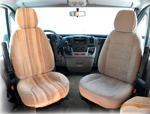 Ideatermica Venus Sitzbezug 2 Stück elfenbein - Sitzbezüge