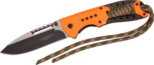 Herbertz Messer Outdoor orange - Outdoor Messer