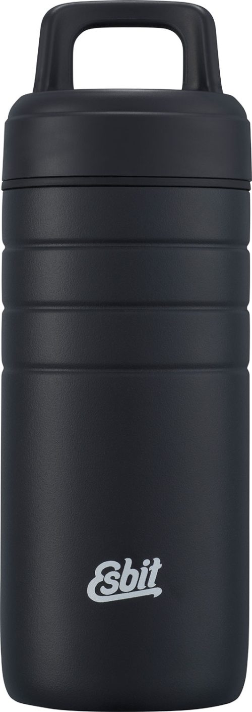 Esbit Majoris Thermobecher mit Isolierverschluss 450 ml schwarz - Becher & Tassen